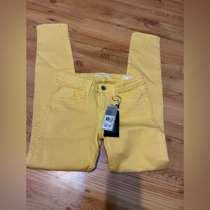 Guess Yellow Skinny Jeans
